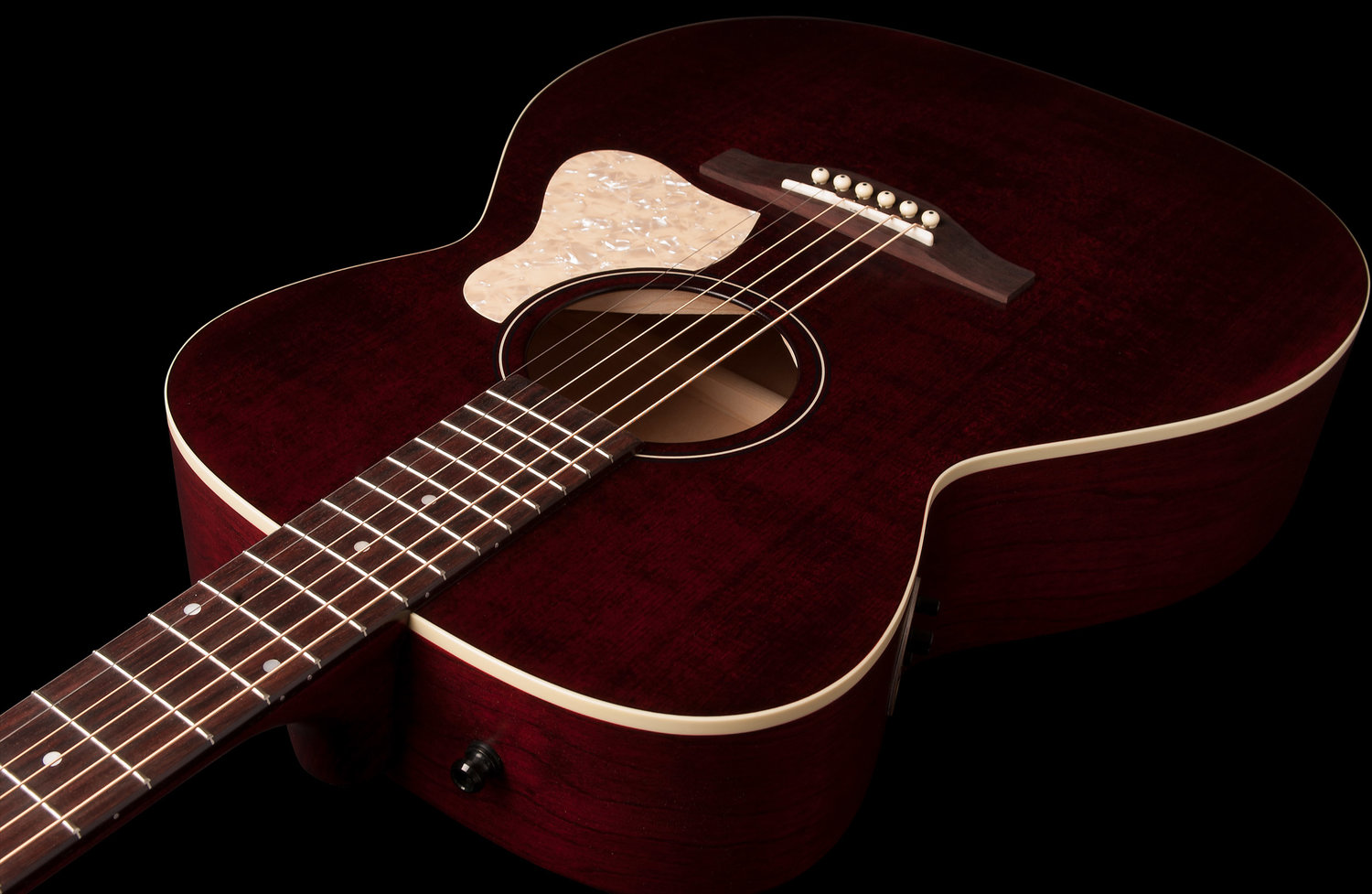 Art Et Lutherie Legacy Concert Hall Qit - Tennessee Red - Westerngitaar & electro - Variation 3