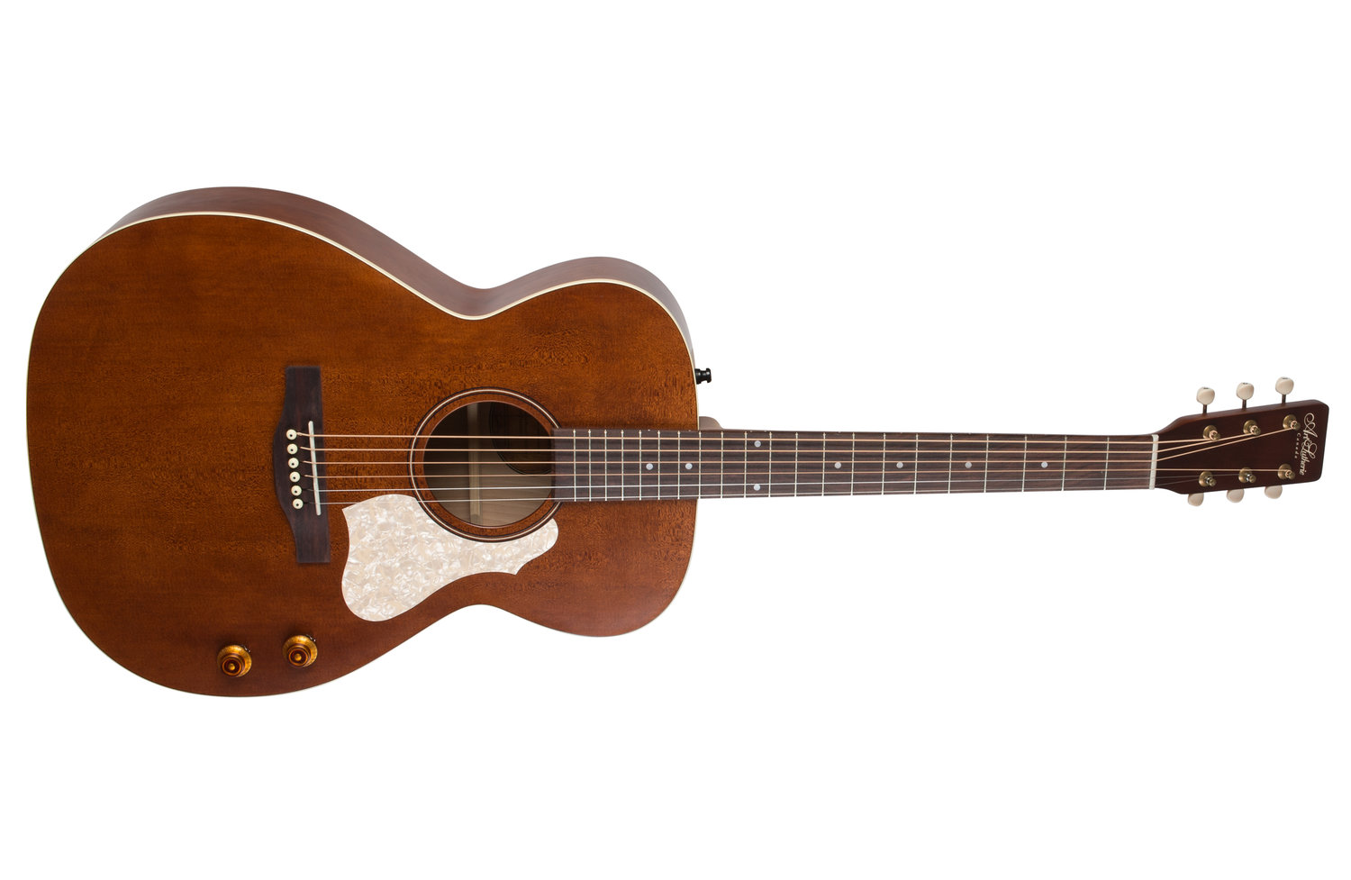 Art Et Lutherie Legacy Concert Hall Q-discrete Epicea Merisier Rw - Havana Brown Sg - Elektro-akoestische gitaar - Variation 1