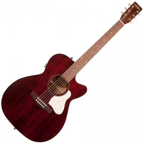 Elektro-akoestische gitaar Art et lutherie Legacy CW Presys II - Tennessee red