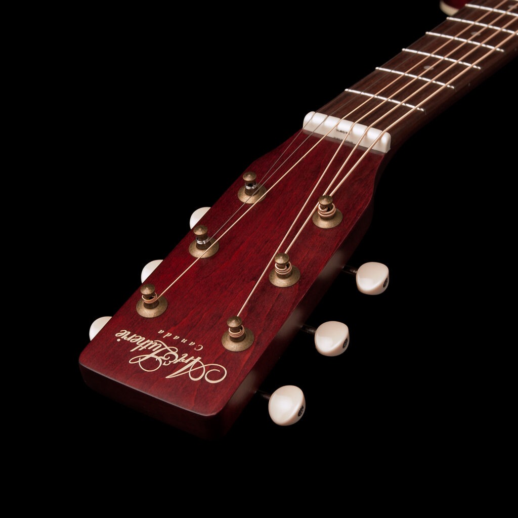 Art Et Lutherie Legacy Cw Presys Ii Concert Hall Cedre Merisier Rw - Tennessee Red - Elektro-akoestische gitaar - Variation 5