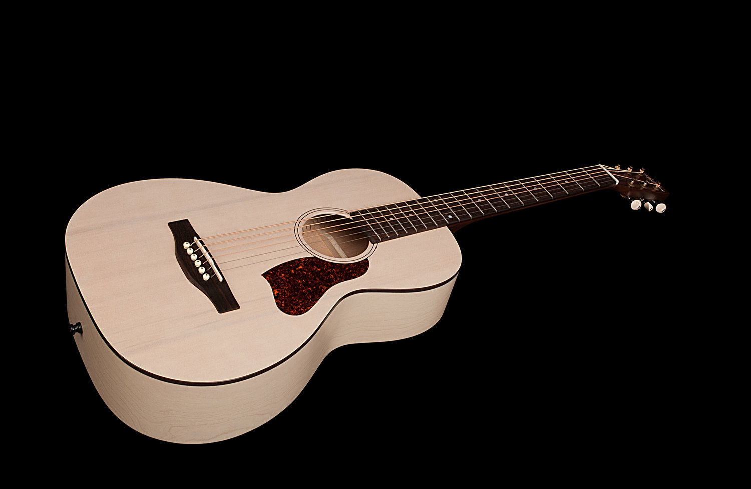 Art Et Lutherie Roadhouse Parlor A/e Epicea Merisier - Faded Cream - Elektro-akoestische gitaar - Variation 2