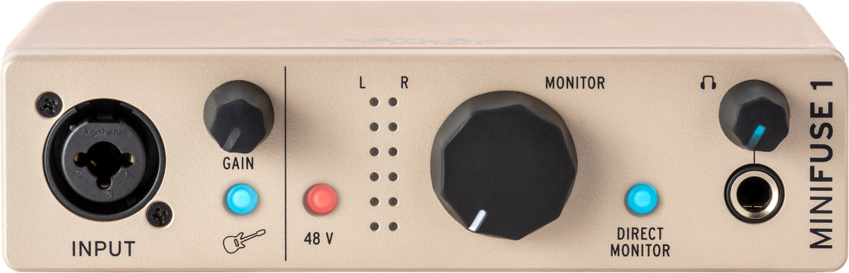 Arturia Minifuse 1 Champagne - USB audio-interface - Main picture