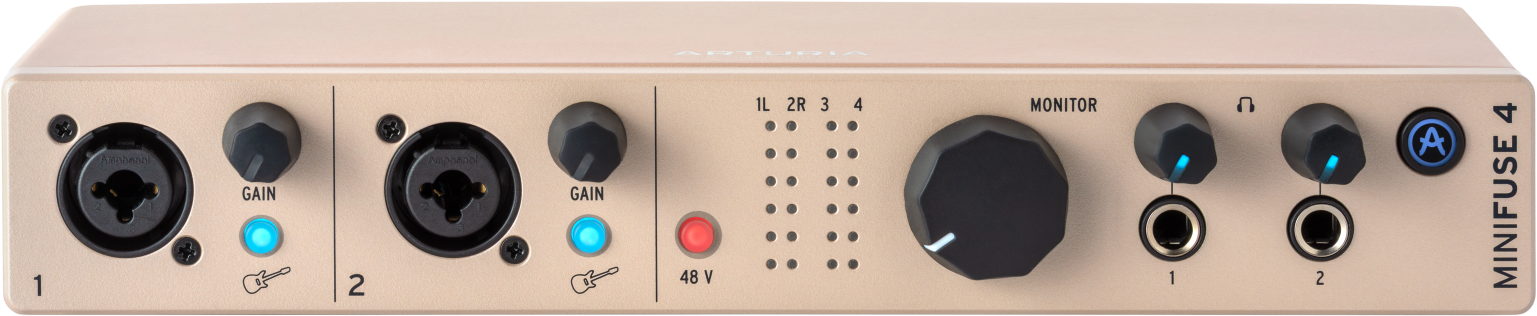 Arturia Minifuse 4 Champagne - USB audio-interface - Main picture