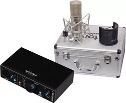 Home studio set Arturia Minifuse 1 BK  + Micro studio kashmir
