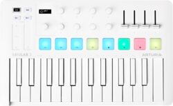 Masterkeyboard Arturia MiniLab 3 Alpine White