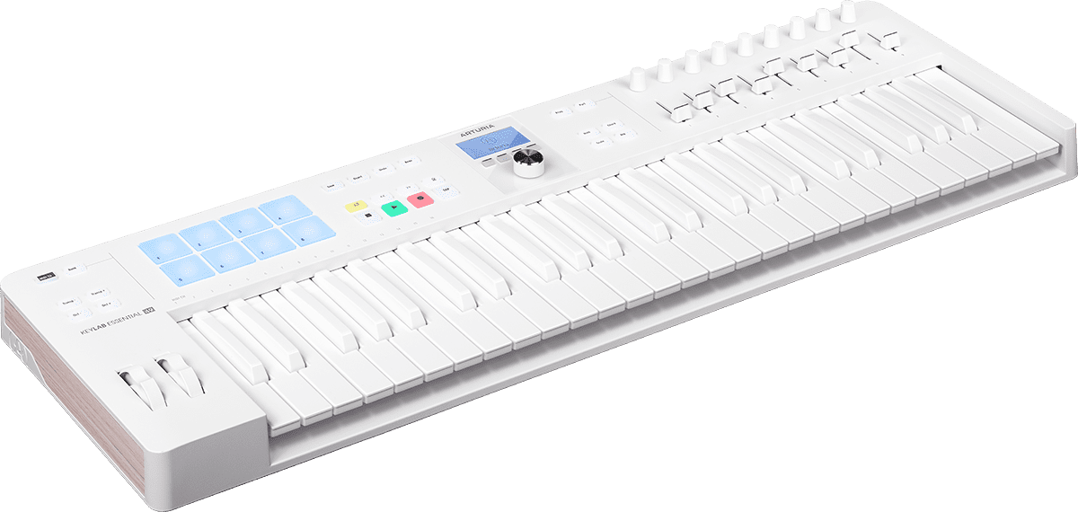 Arturia Keylab Essential 49 Mk3 Alpine White - Masterkeyboard - Variation 1