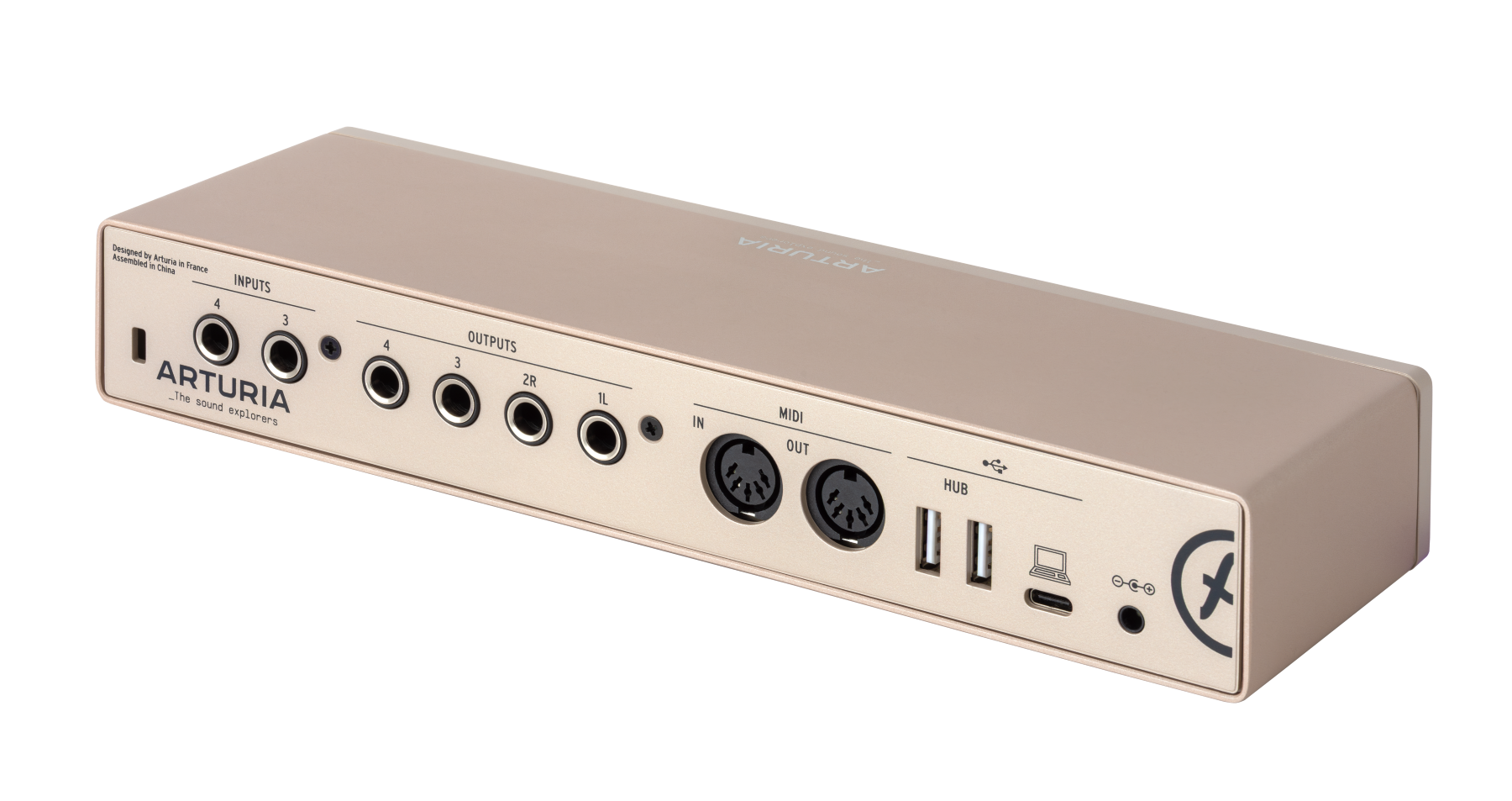 Arturia Minifuse 4 Champagne - USB audio-interface - Variation 1