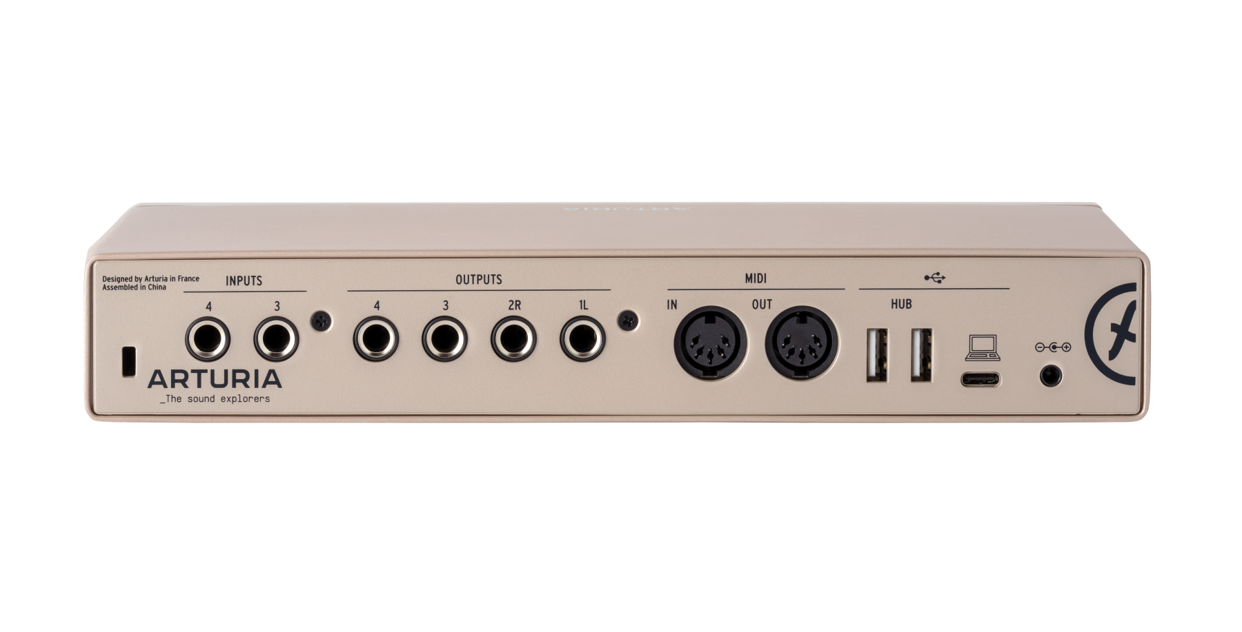 Arturia Minifuse 4 Champagne - USB audio-interface - Variation 3
