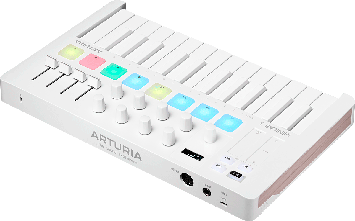 Arturia Minilab 3 Alpine White - Masterkeyboard - Variation 1