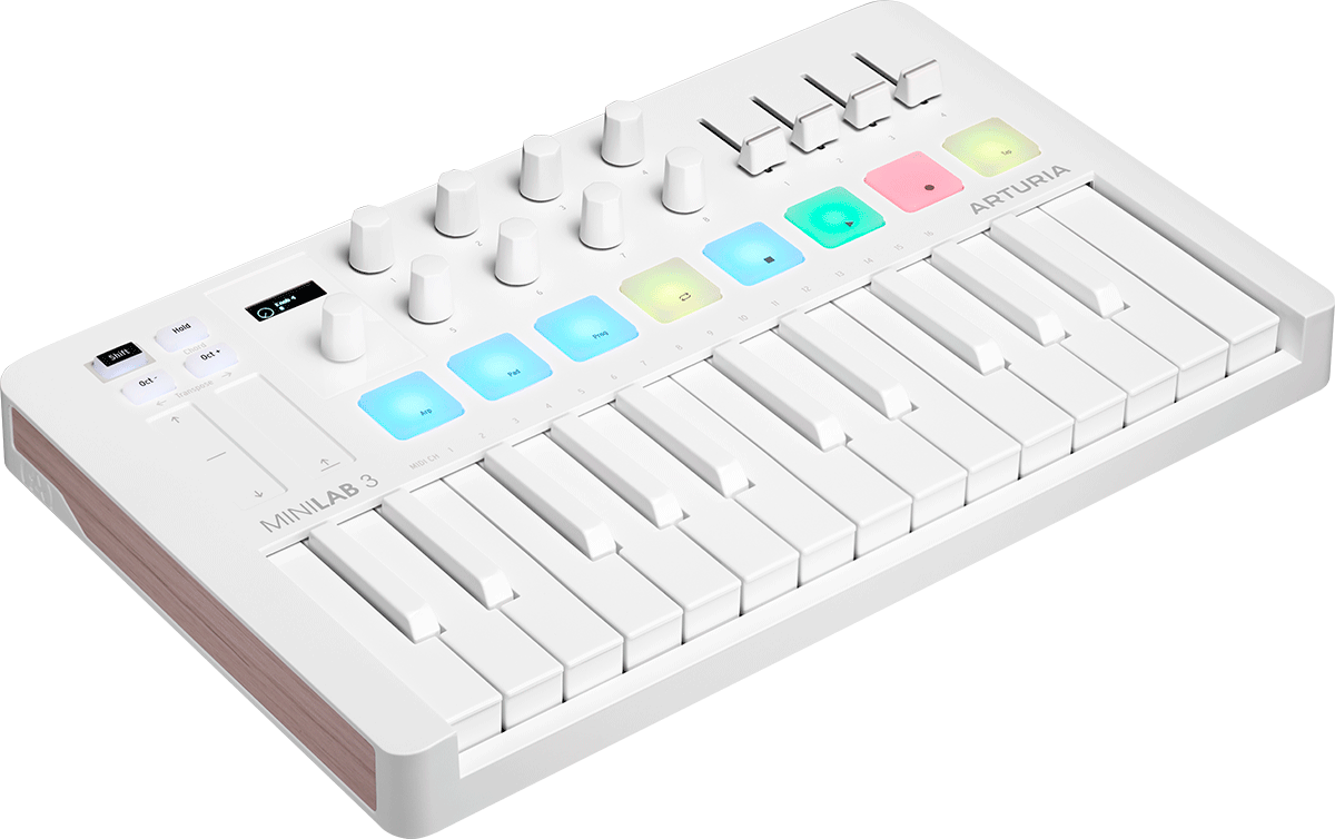 Arturia Minilab 3 Alpine White - Masterkeyboard - Variation 4