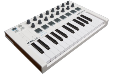 Arturia Minilab Mkii - Blanc - Masterkeyboard - Variation 1