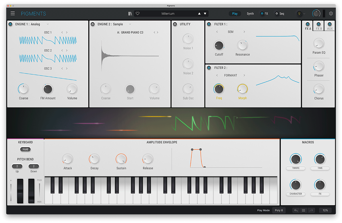 Arturia Pigments 4 Serial - Virtuele instrumenten soundbank - Variation 1