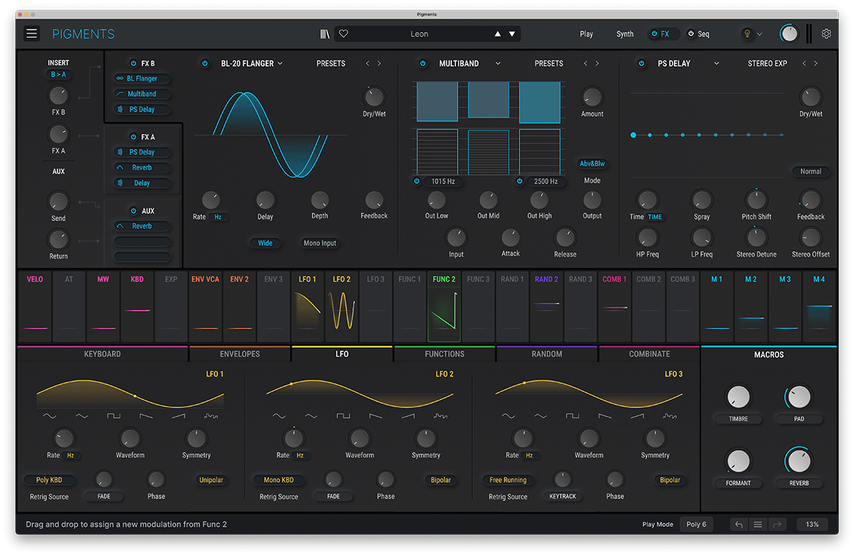 Arturia Pigments 4 Serial - Virtuele instrumenten soundbank - Variation 2