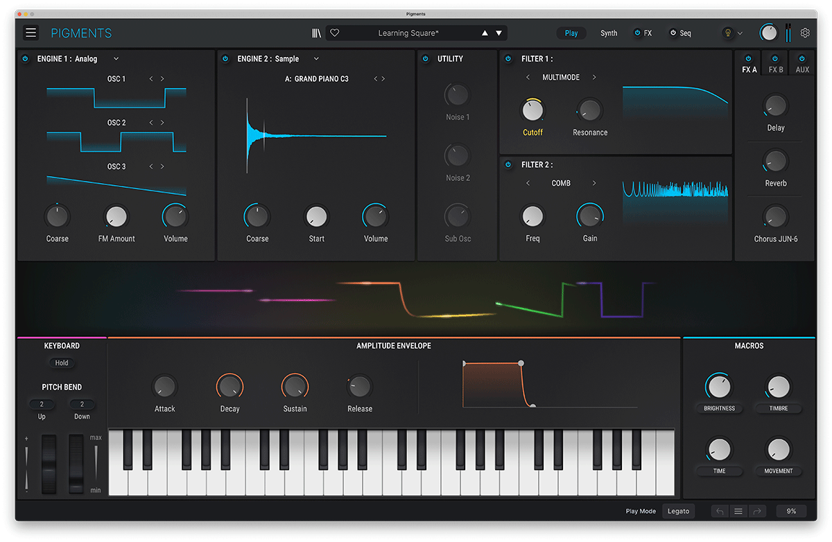 Arturia Pigments 4 Serial - Virtuele instrumenten soundbank - Variation 4