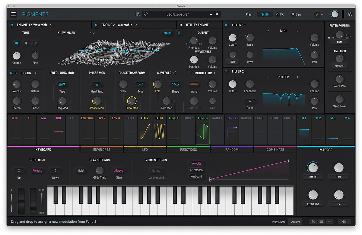 Arturia Pigments 4 Serial - Virtuele instrumenten soundbank - Variation 5