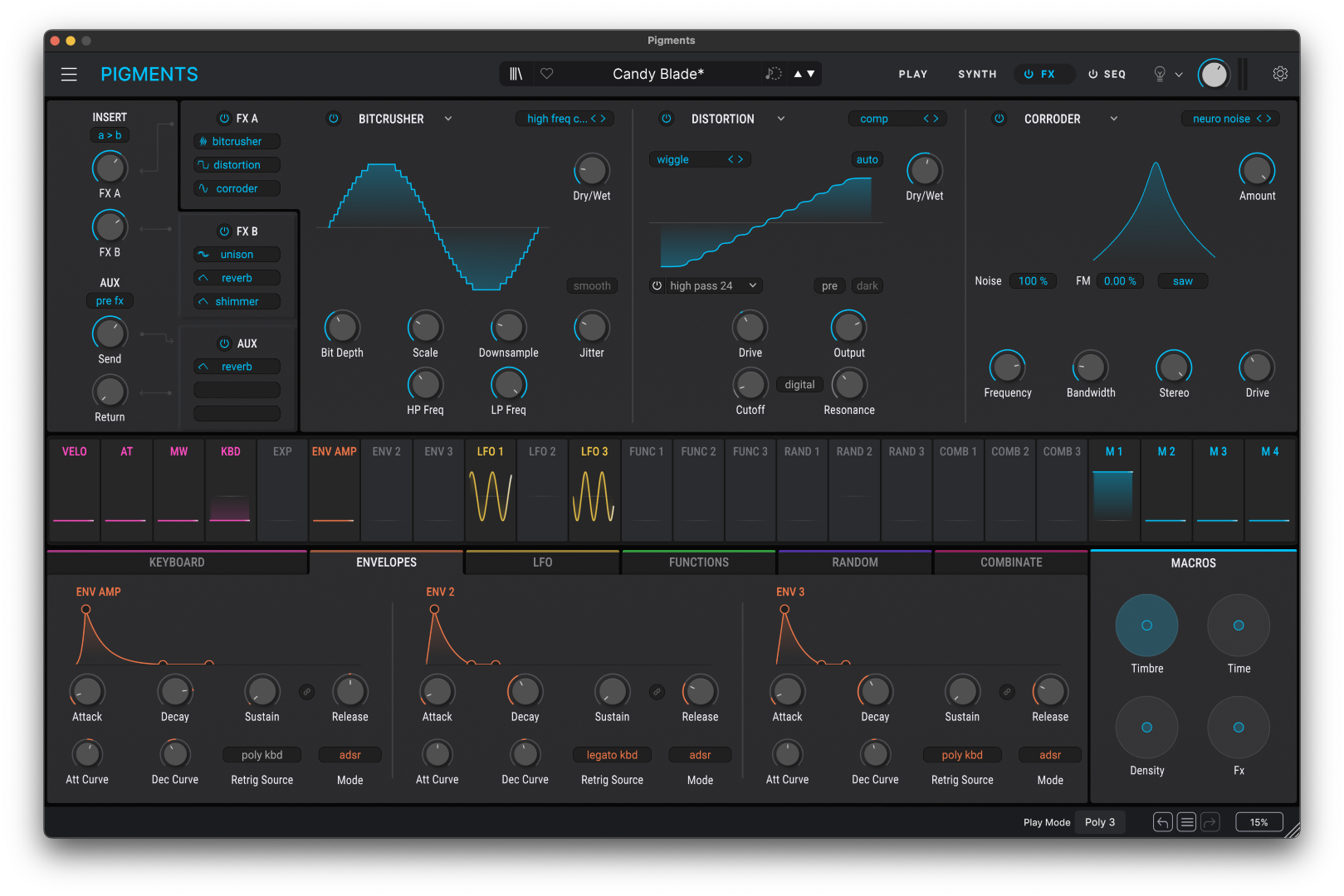 Arturia Pigments 7 Edu - Virtuele instrumenten soundbank - Variation 3