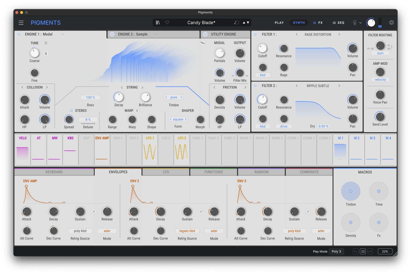 Arturia Pigments 7 - Virtuele instrumenten soundbank - Variation 3