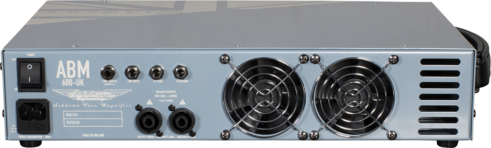 Ashdown Abm 600-uk Head 600w - Versterker top voor bas - Variation 3