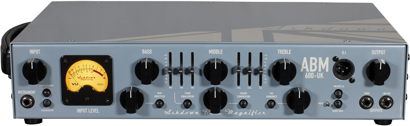 Ashdown Abm 600-uk Head 600w - Versterker top voor bas - Main picture
