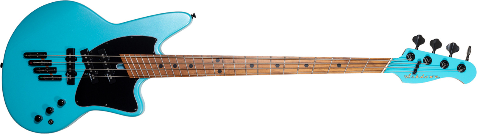 Ashdown The Saint Avant 4c Multiscale Mn - Lambo Metallic Blue - Solid body elektrische bas - Main picture