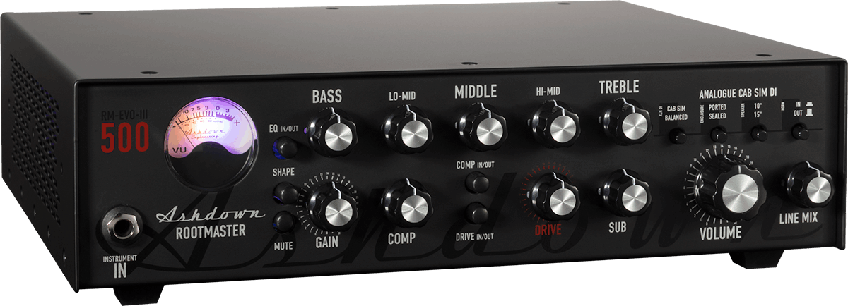 Ashdown Rootmaster Evo Iii Head 500w - Versterker top voor bas - Variation 2