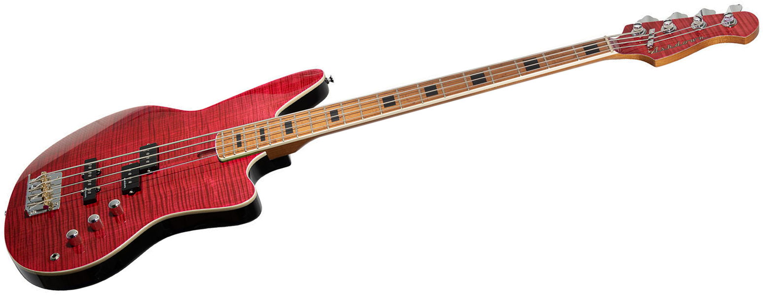 Ashdown The Saint Artisan Mn - Cardinal Flame - Solid body elektrische bas - Variation 3