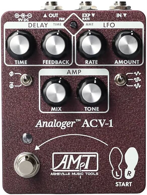 Asheville Music Tools Acv-1 Analog Chorus Vibrato - Modulation/chorus/flanger/phaser en tremolo effect pedaal - Main picture