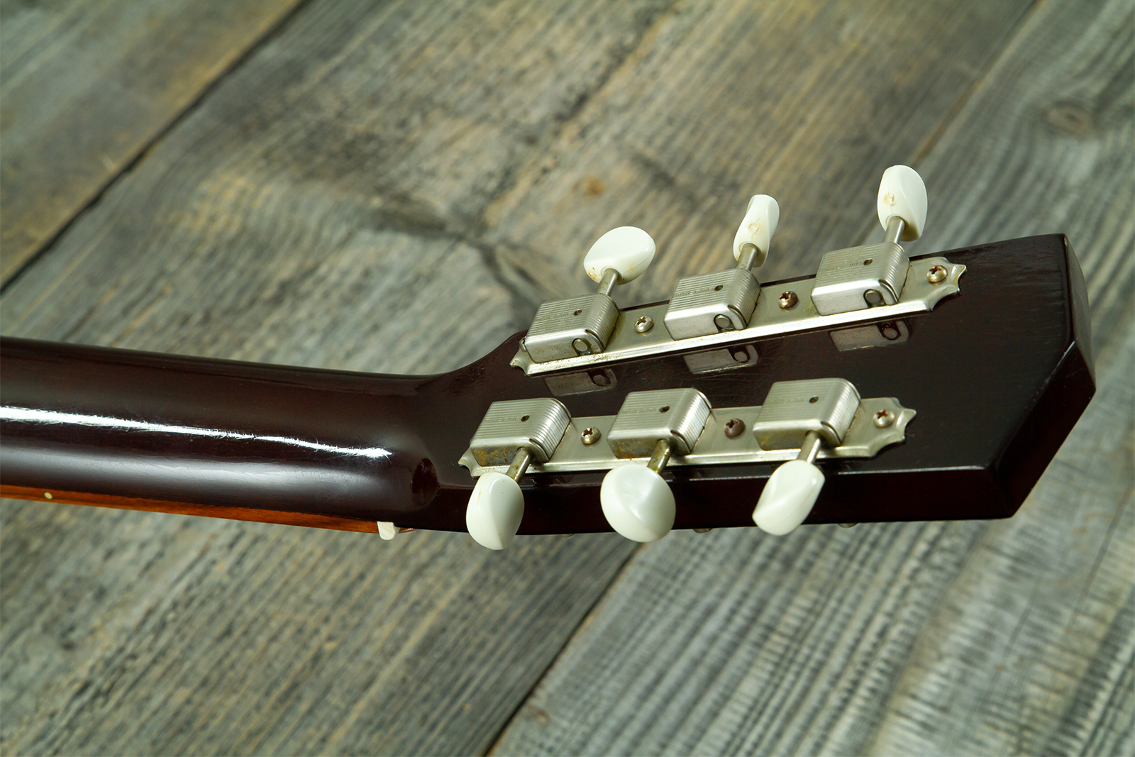 Atkin Custom Shop J43 Dreadnought Shsc Epicea Acajou Rw #4411 - Aged Sunburst - Folk gitaar - Variation 10