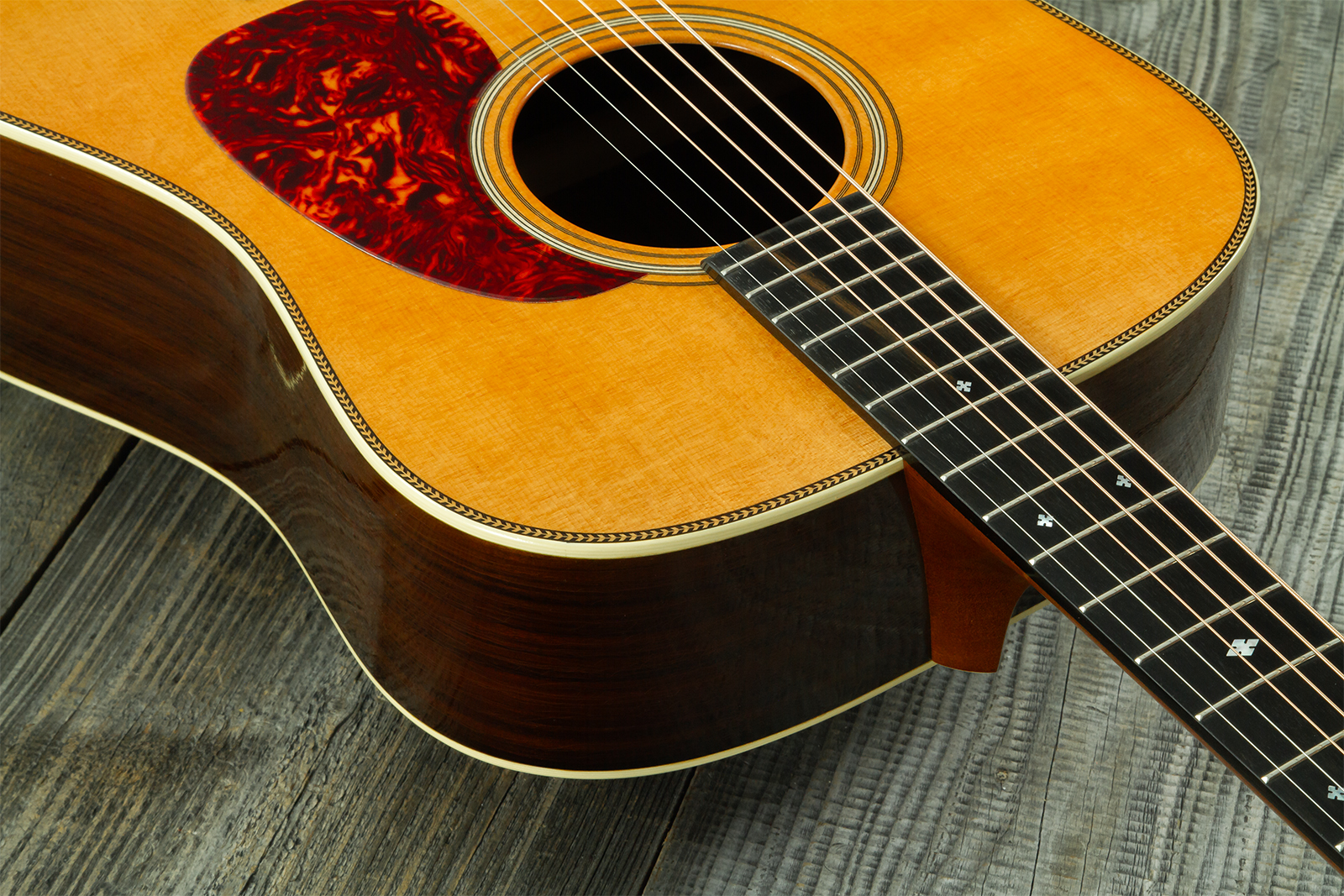 Atkin D37 Dreadnought Epicea Palissandre Eb - Aged Toned Relic Gloss Natural - Folk gitaar - Variation 17