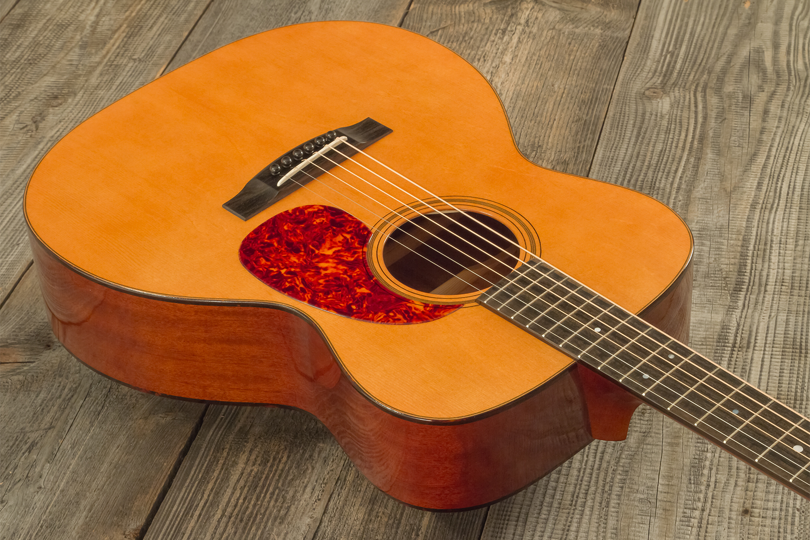 Atkin Essential 000 Shsc Epicea Acajou Eb #3871 - Aged Natural - Folk gitaar - Variation 2