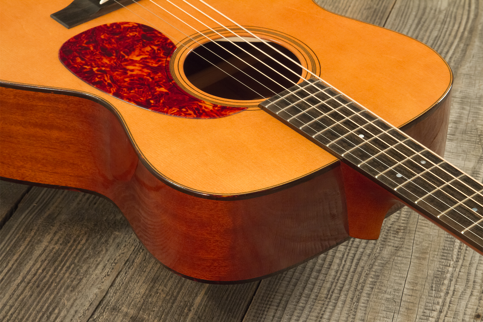 Atkin Essential 000 Shsc Epicea Acajou Eb #3871 - Aged Natural - Folk gitaar - Variation 4