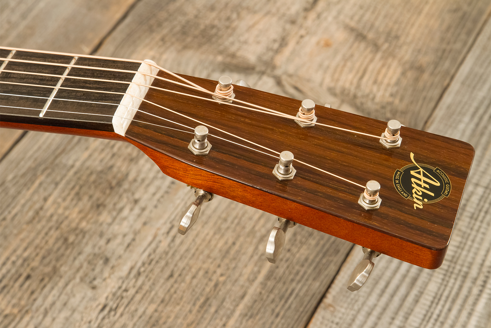 Atkin Essential 000 Shsc Epicea Acajou Eb #3871 - Aged Natural - Folk gitaar - Variation 6