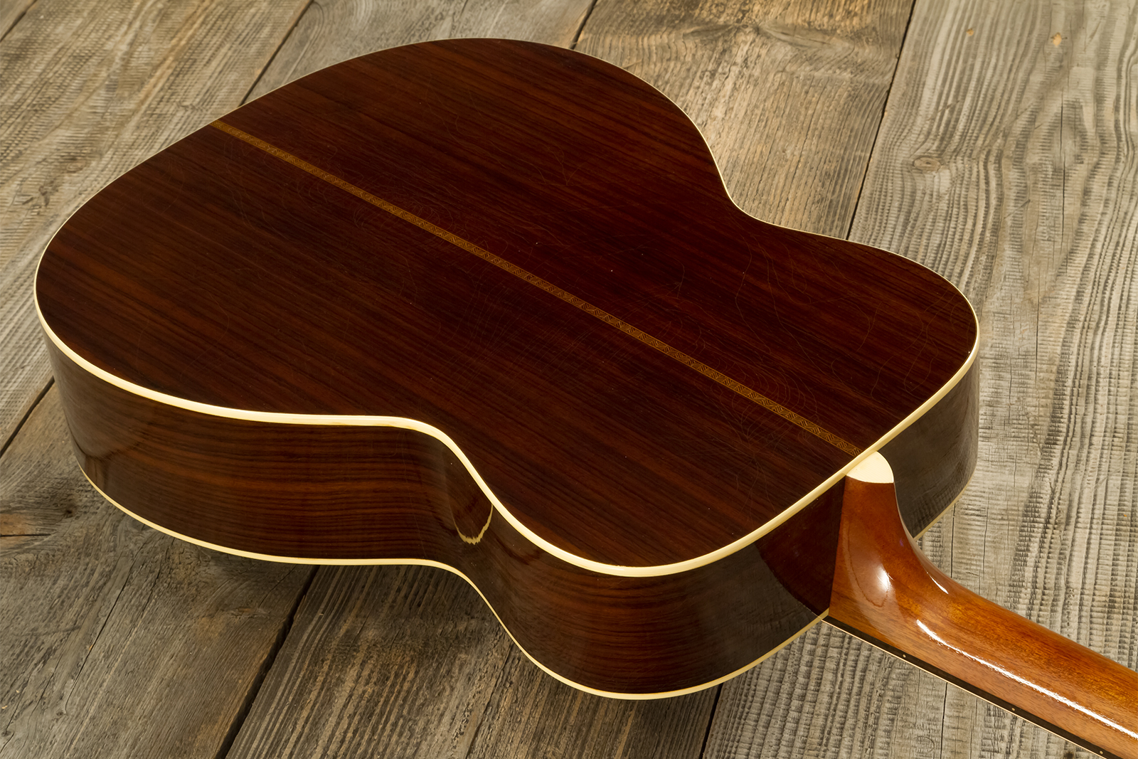 Atkin Om37 Orchestra Model Epicea Palissandre Eb #3558 - Aged Natural - Folk gitaar - Variation 8