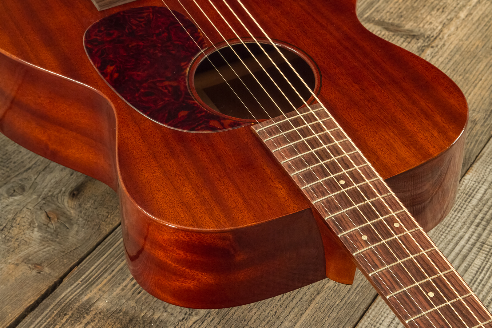 Atkin Oo14 Dust Bowl 00 Shsc Tout Acajou Rw #3855 - Natural - Folk gitaar - Variation 4