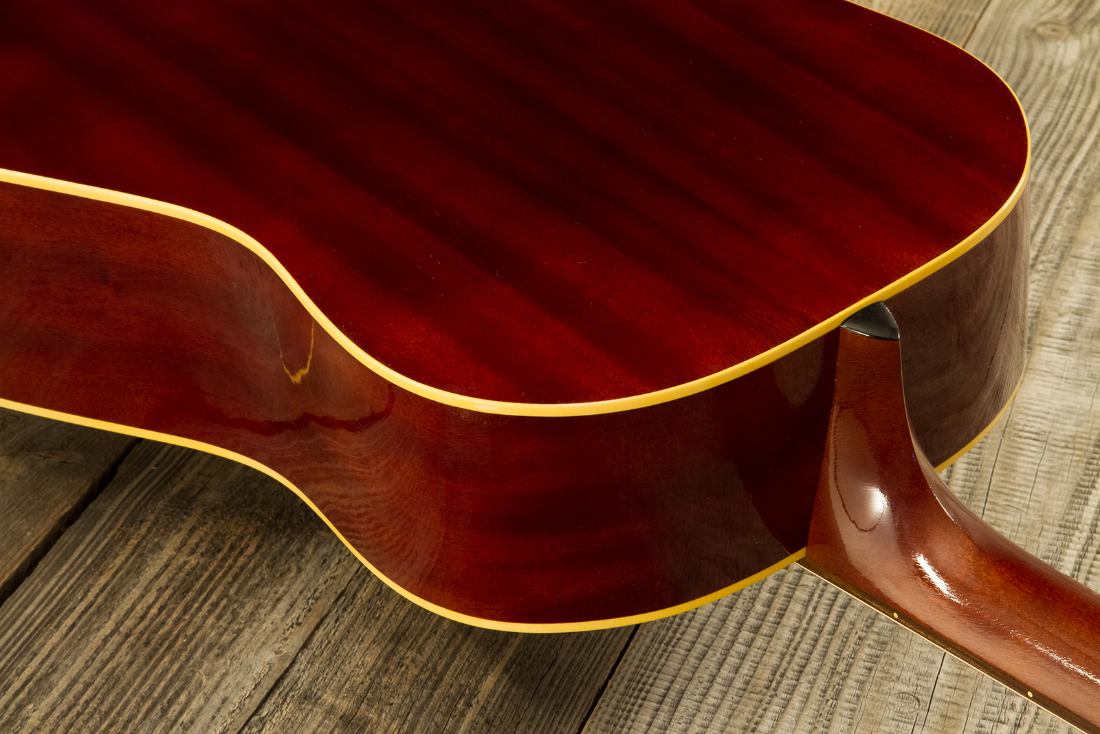 Atkin The Forty Three Dreadnought Epicea Acajou Rw #3851 - Aged Sunburst - Folk gitaar - Variation 9