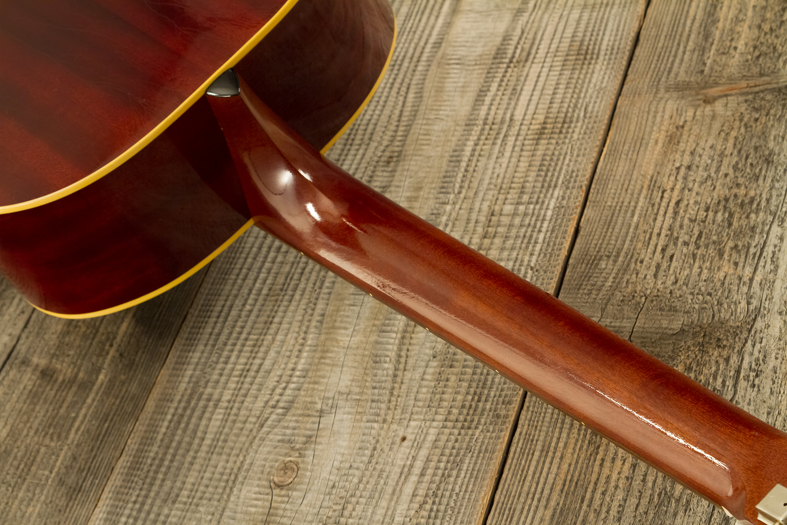 Atkin The Forty Three Dreadnought Epicea Acajou Rw #3851 - Aged Sunburst - Folk gitaar - Variation 10