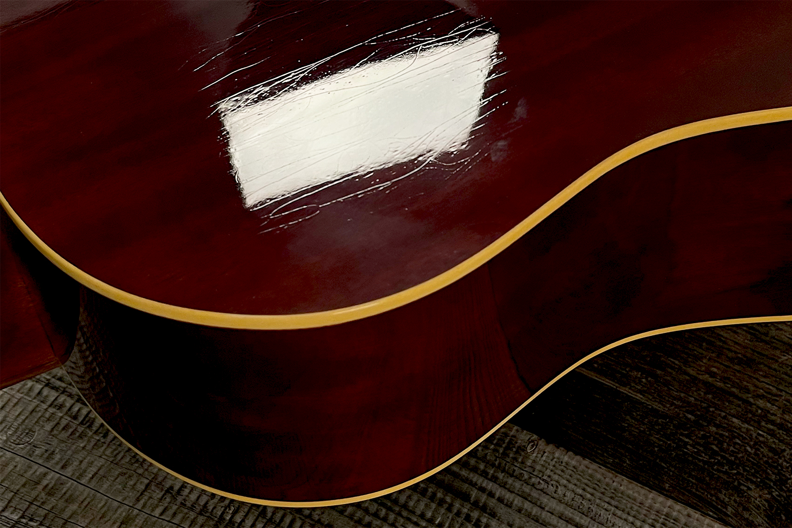 Atkin The Forty Three Dreadnought Epicea Acajou Rw #3851 - Aged Sunburst - Folk gitaar - Variation 13