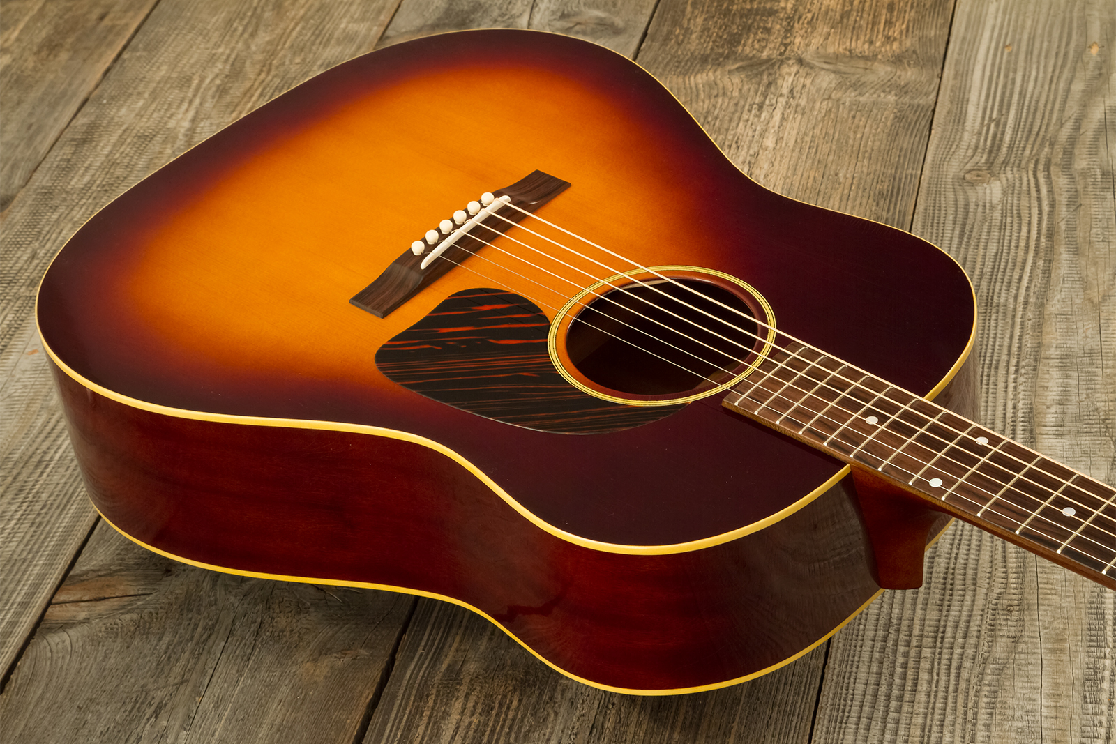 Atkin The Forty Three Dreadnought Epicea Acajou Rw #3851 - Aged Sunburst - Folk gitaar - Variation 2