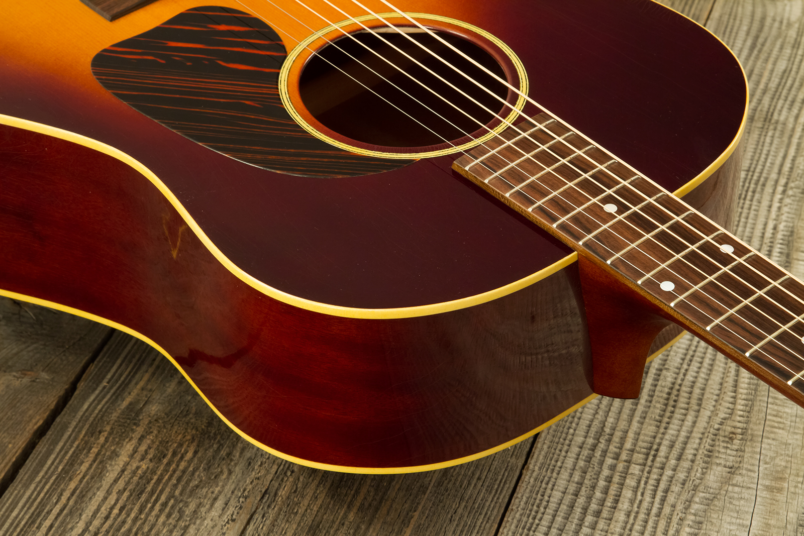Atkin The Forty Three Dreadnought Epicea Acajou Rw #3851 - Aged Sunburst - Folk gitaar - Variation 4