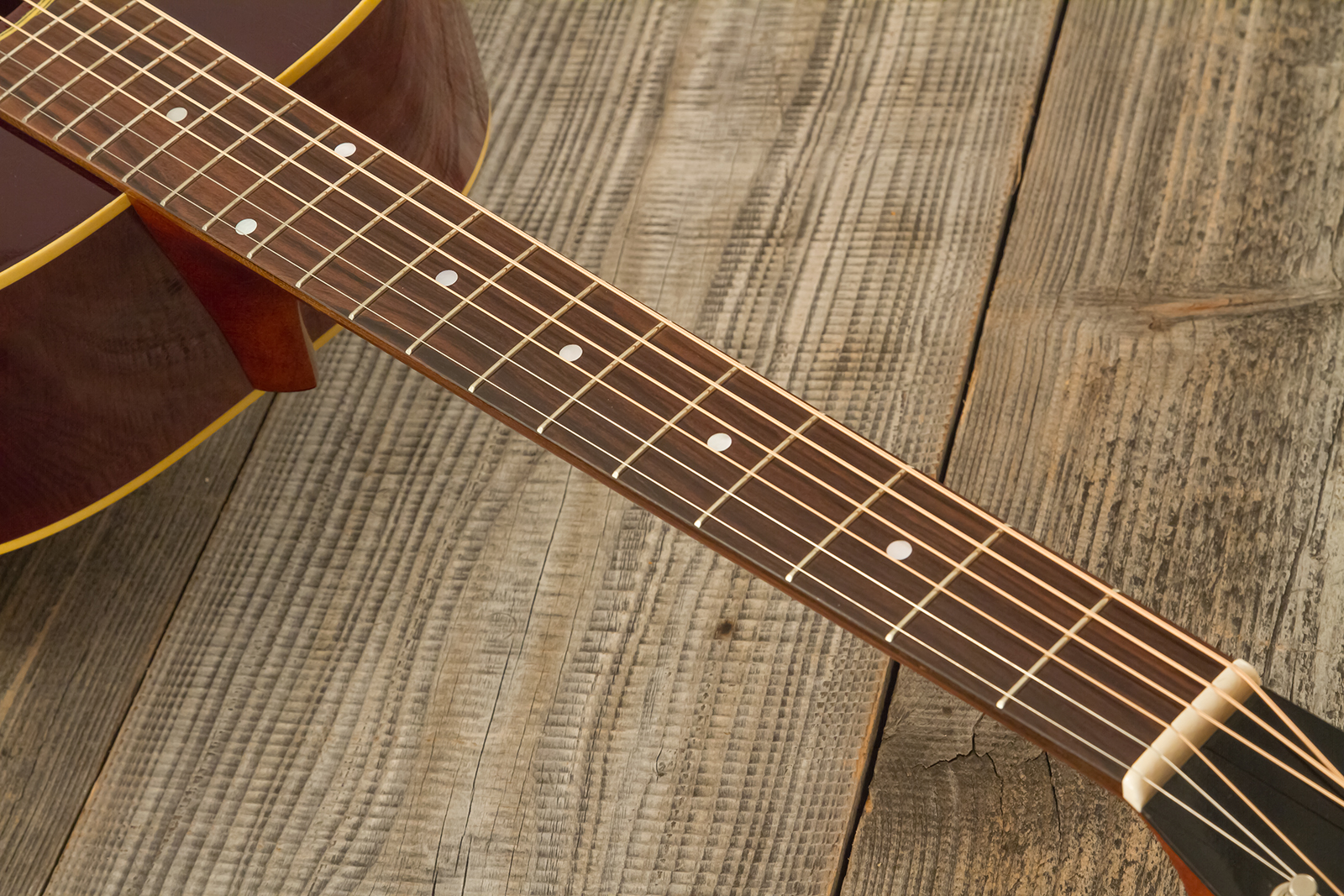 Atkin The Forty Three Dreadnought Epicea Acajou Rw #3851 - Aged Sunburst - Folk gitaar - Variation 5