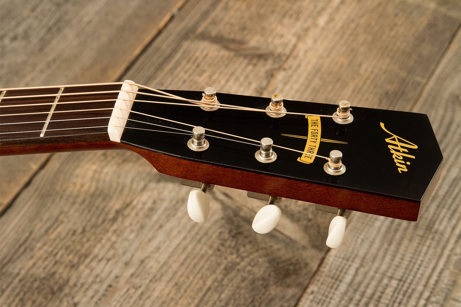 Atkin The Forty Three Dreadnought Epicea Acajou Rw #3851 - Aged Sunburst - Folk gitaar - Variation 6