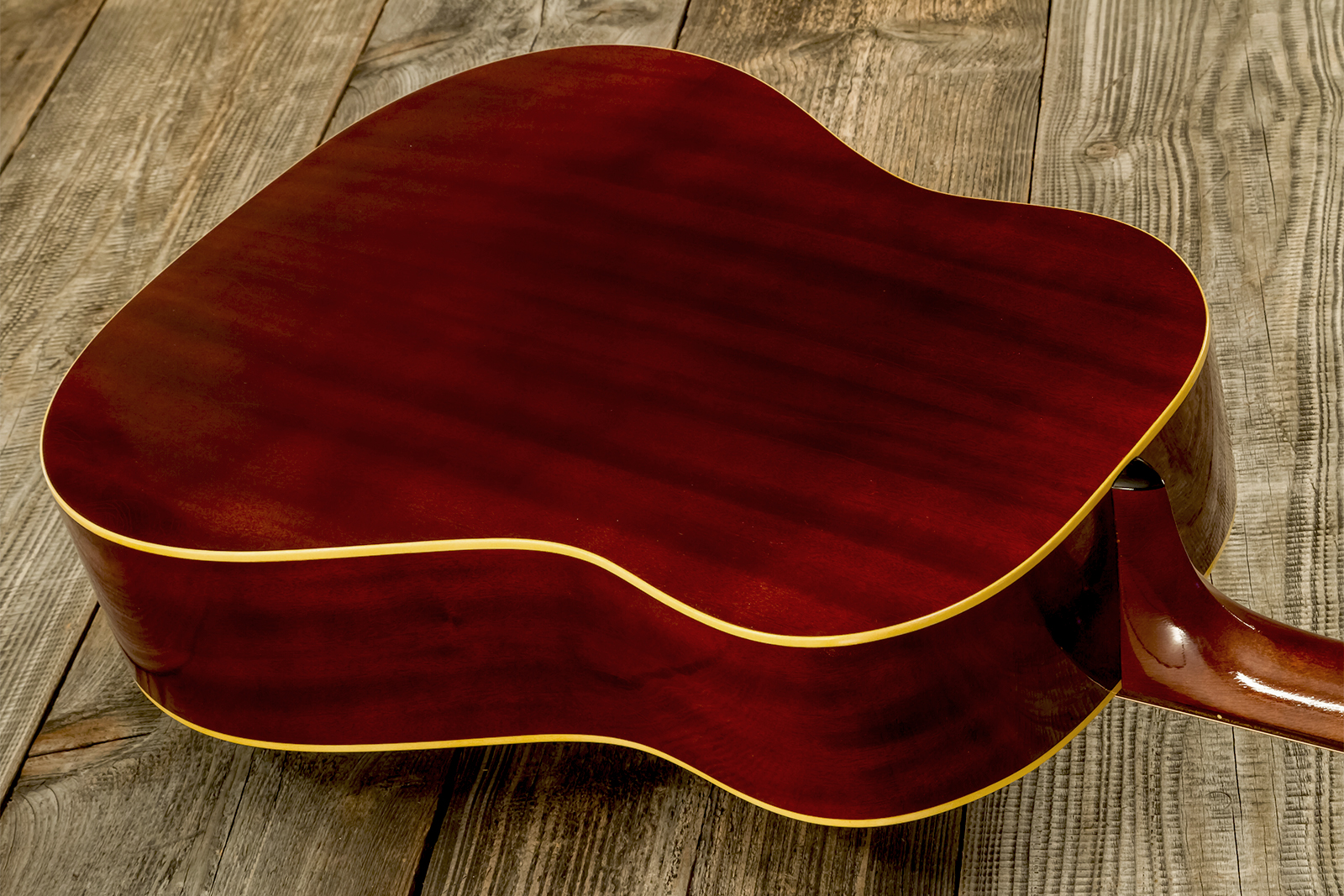 Atkin The Forty Three Dreadnought Epicea Acajou Rw #3851 - Aged Sunburst - Folk gitaar - Variation 7
