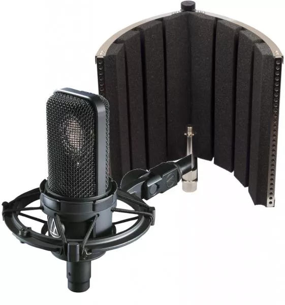 Microfoon set met statief Audio technica AT4040 + X-TONE X-Screen