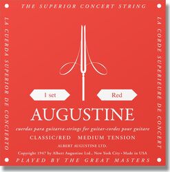 Nylonsnaren voor klassieke gitaar Augustine Classic Red Normal Tension - Snarenset