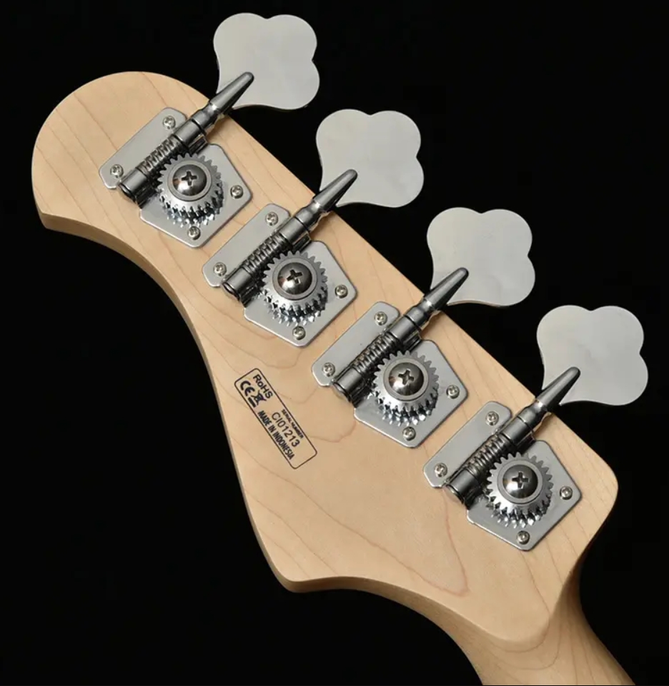 Bacchus Jt Wl4-bp/m Jap Tune Up Mn - Keiryu Blue Burst Satin - Solid body elektrische bas - Variation 2