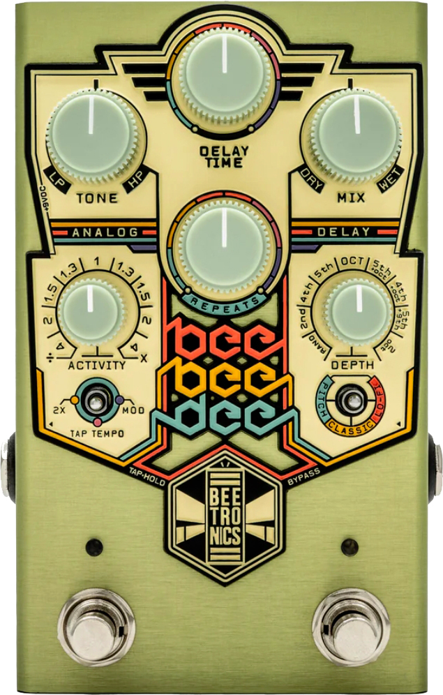 Beetronics Beedeedee Analog Delay - Reverb/delay/echo effect pedaal - Main picture