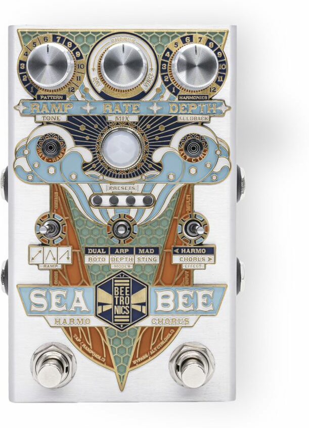 Beetronics Seabee Harmochorus - Modulation/chorus/flanger/phaser en tremolo effect pedaal - Main picture