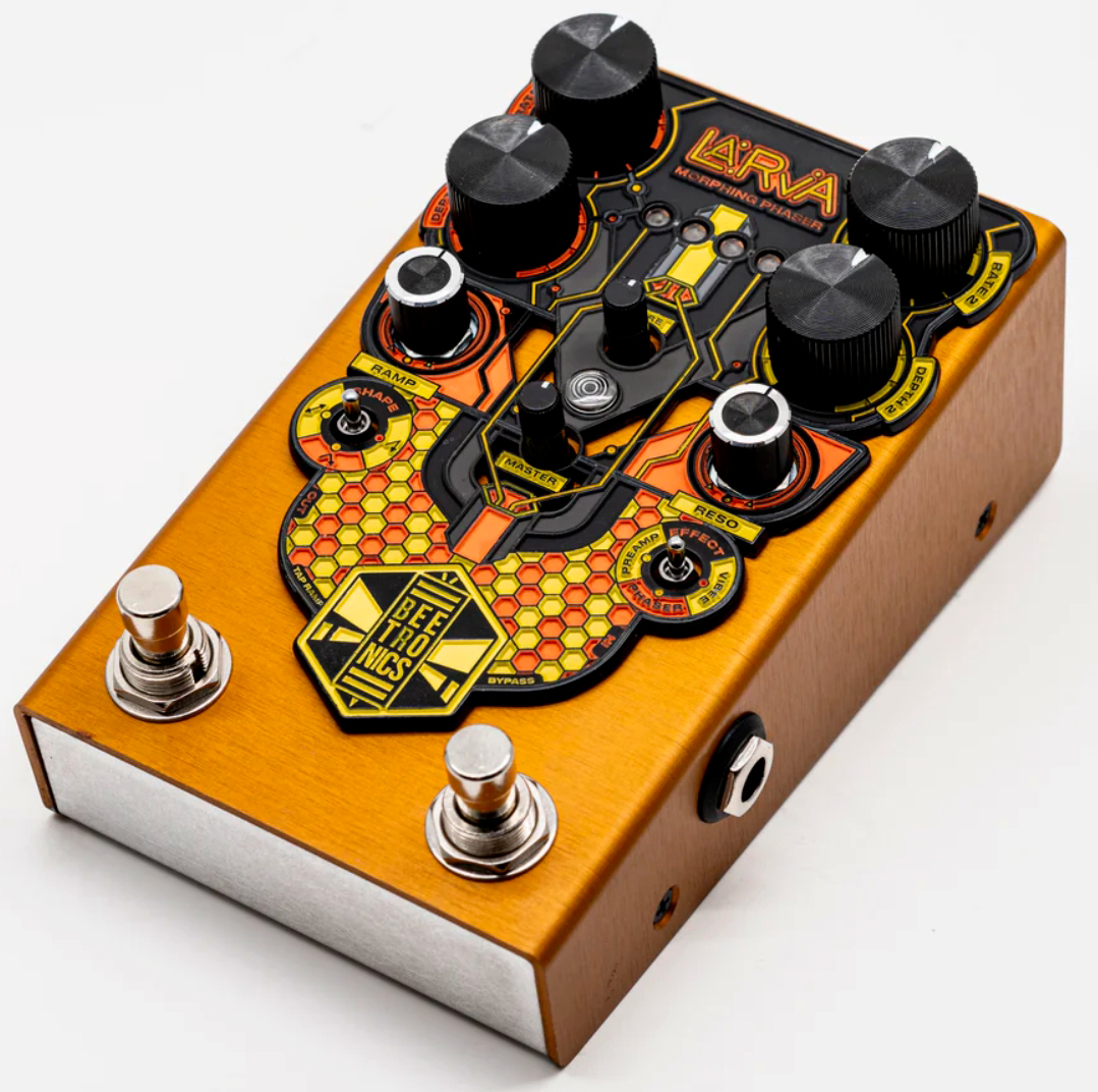Beetronics Larva Morphing Phaser - Reverb/delay/echo effect pedaal - Variation 1