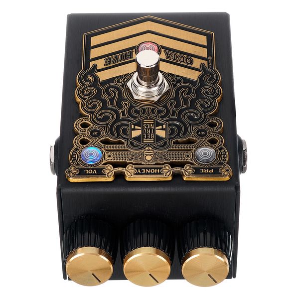 Beetronics Octahive V2 Octave/fuzz - Overdrive/Distortion/fuzz effectpedaal - Variation 1