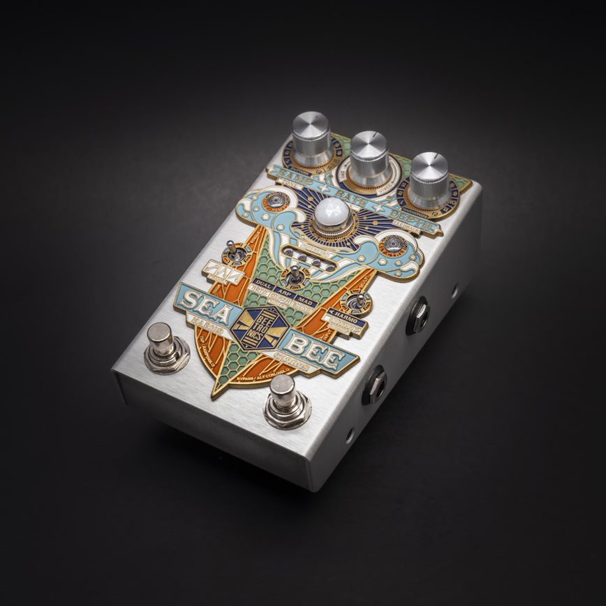Beetronics Seabee Harmochorus - Modulation/chorus/flanger/phaser en tremolo effect pedaal - Variation 1